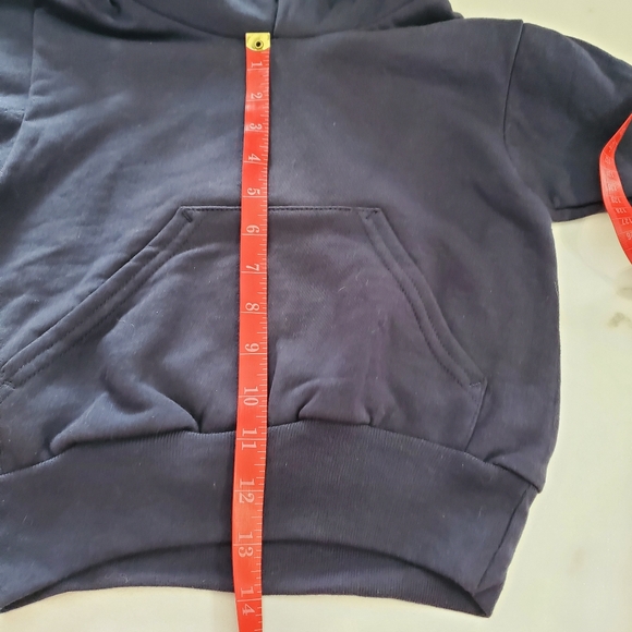 2 Hanes Youth Pullover Hoodie  Navy size XS - Picture 13 of 15